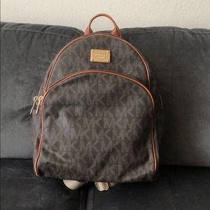 Large Michael Kors Signature backpack!